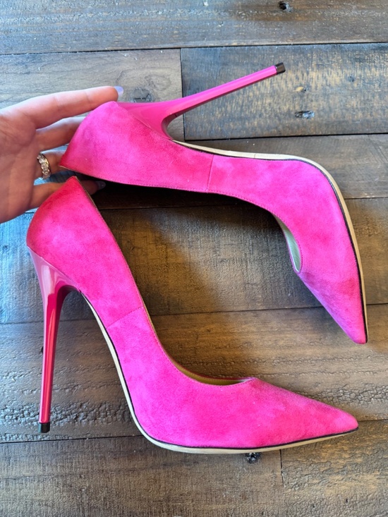 Jimmy Choo Shoes - Jimmy Choo Fuchsia Suede Anouk 38.5
